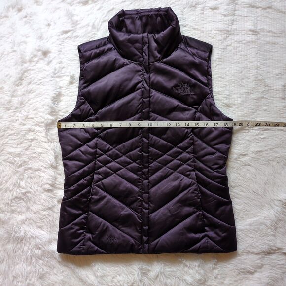 The North Face‎ Aconcagua 550 Down Puffer Vest Purple Women's Small - Picture 12 of 15